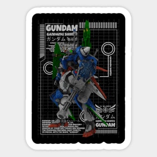 GN-001 Gundam Exia Sticker